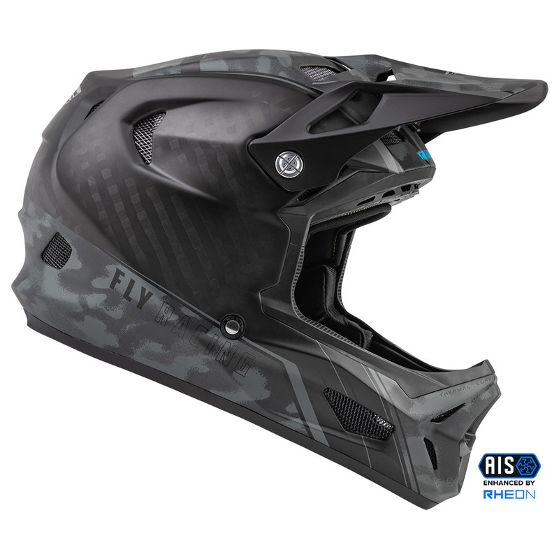 Fly Racing Werx-R L.E. BMX Race Helmet-Matte Camo Carbon Youth Large