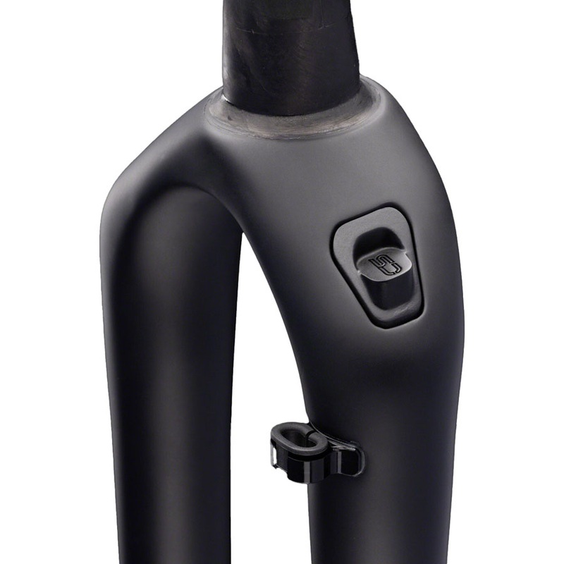 Cane Creek Invert CS Gravel Suspension Fork – 700c, 40 mm, 12 x 100 mm, 45 mm Offset, Climb Switch, Matte Black
