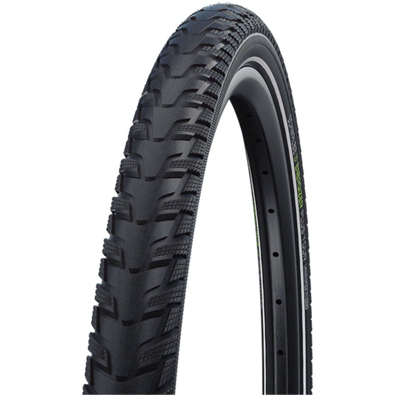 Schwalbe Energizer Plus Tour Tire – 700 x 38 Clincher Wire BLK/Reflective Performance Addix E GreenGuard