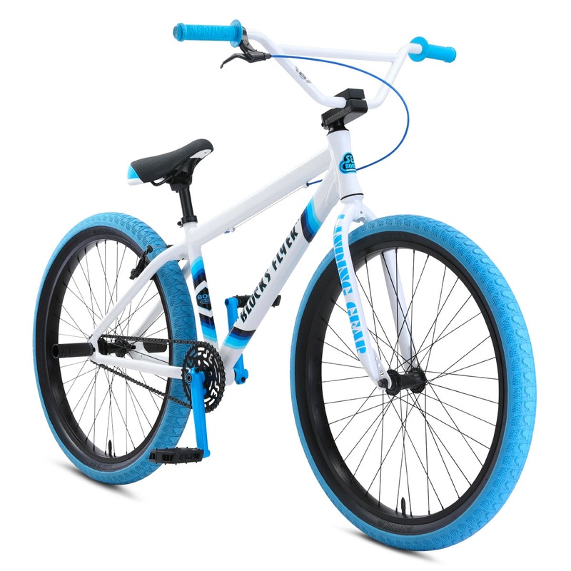 SE Blocks Flyer 26″ Bike White