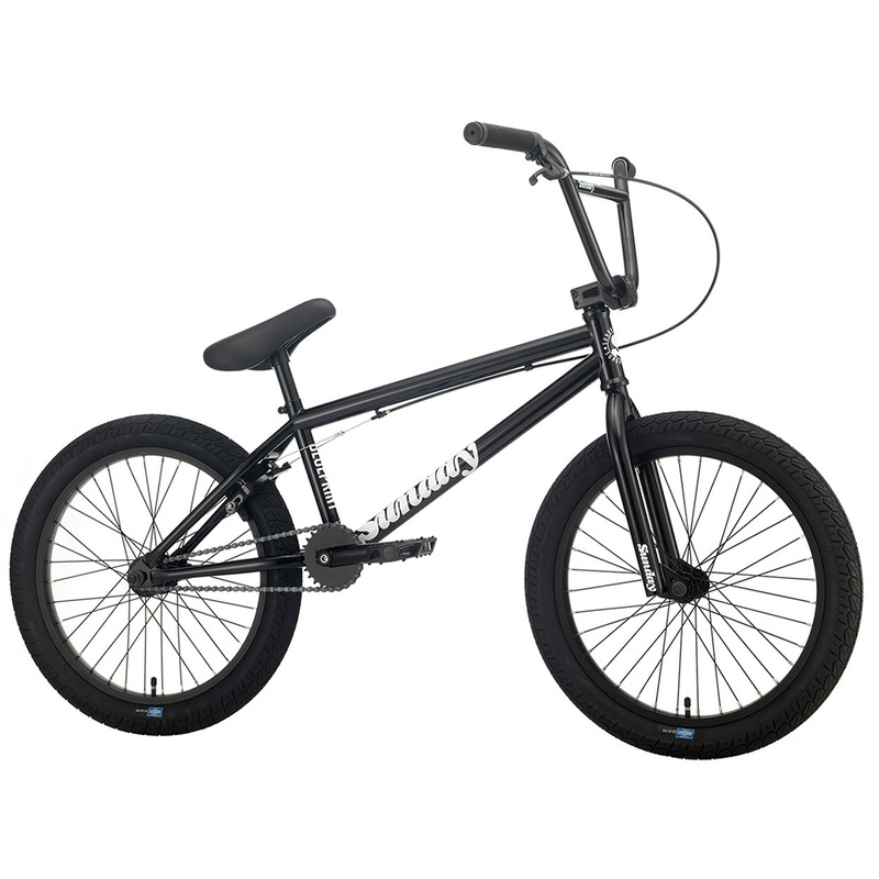 Sunday Blueprint 20.5″TT BMX Freestyle Bike-Gloss Black