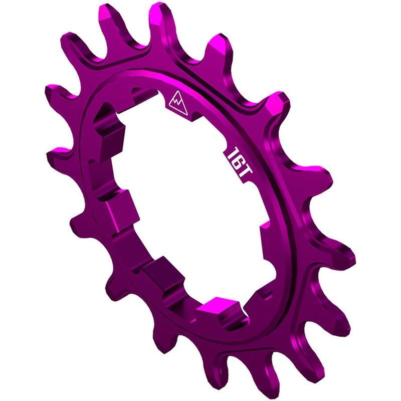 Wheels Manufacturing SOLO-SPEED Cog – 16t, Fits SOLO-SPLINE and SOLO-XD kits, Purple