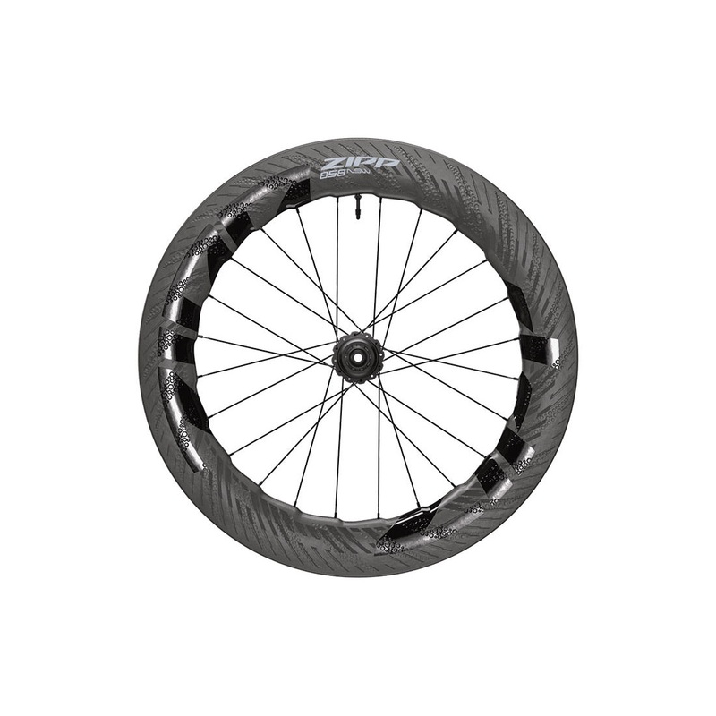 Zipp 858 NSW Tubeless Disc Rear Wheel Black HG11 (Shimano / SRAM 11s)