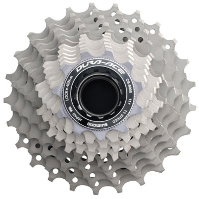 Shim Csst,D/Ace,11Spd,12-28 Cs-9100,6 Stl/5 Ti Cogs Dura-Ace R9100 11-Speed Cassette Shimano Cassettes NA Nickel/Ti