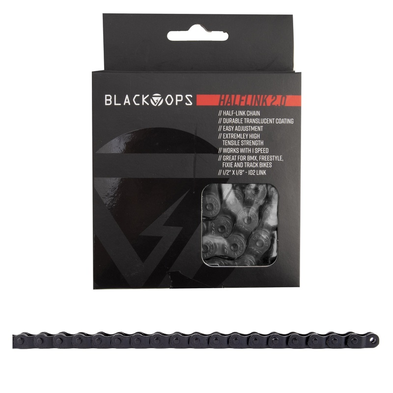 BlackOps HalfLink 1.0 Half-link Chain – Black – 1/2″x1/8″