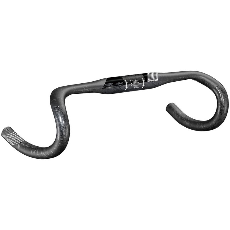 FSA SL-K Compact Handlebar 31.8mm Clamp Diameter 360mm Width ACR Internal Routing Compatible  Carbon