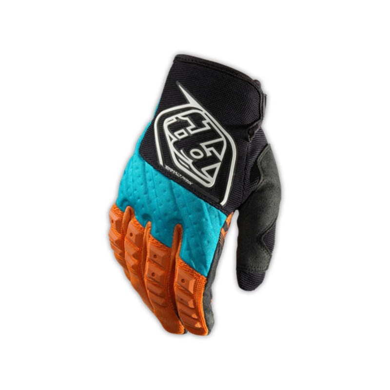 Troy Lee 2014 GP Gloves-Orange/Black Youth X-Small (3)