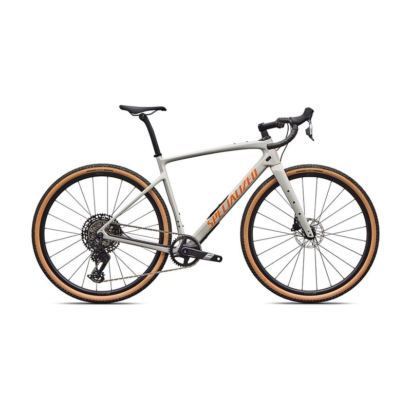 2026 Specialized Diverge Comp Bike Dolomite Metallic/Orange Zest 58