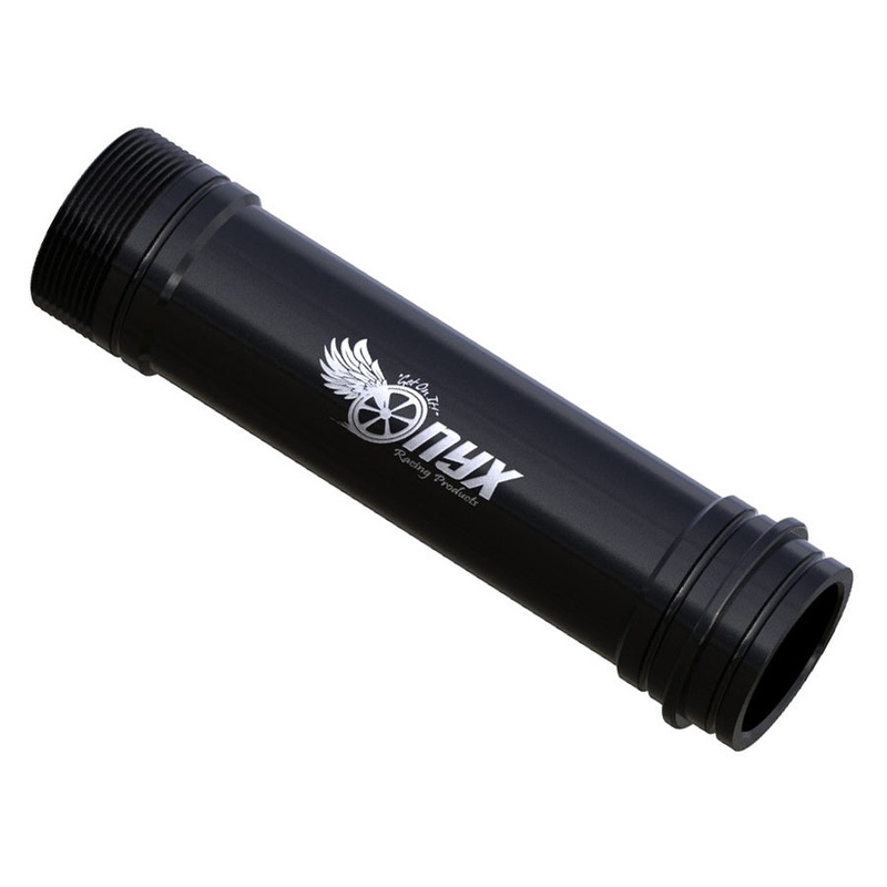 Onyx BMX Front Axle 20mm Black Logo