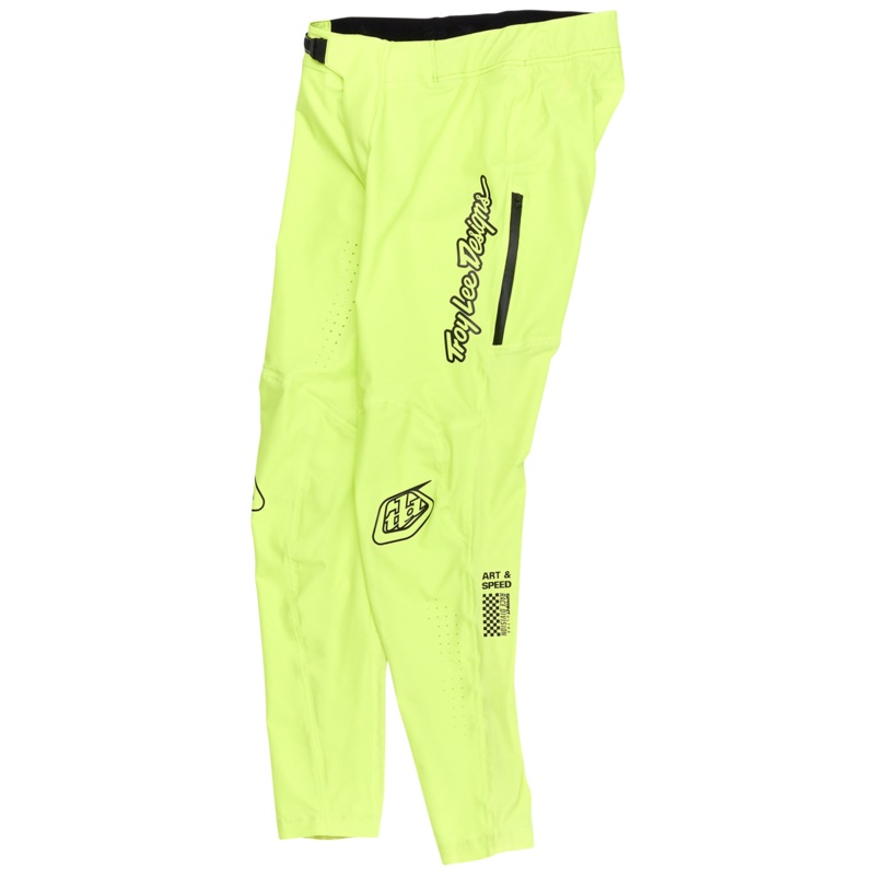 Troy Lee Designs Sprint Ultra BMX Race Pants-Mono Glo Yellow Adult 30