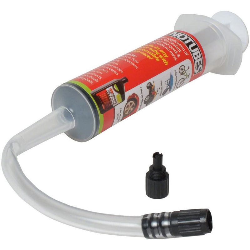 Tubeless Sealant Injector NoTubes Tire Sealant Injector Syringe – Presta, Schrader