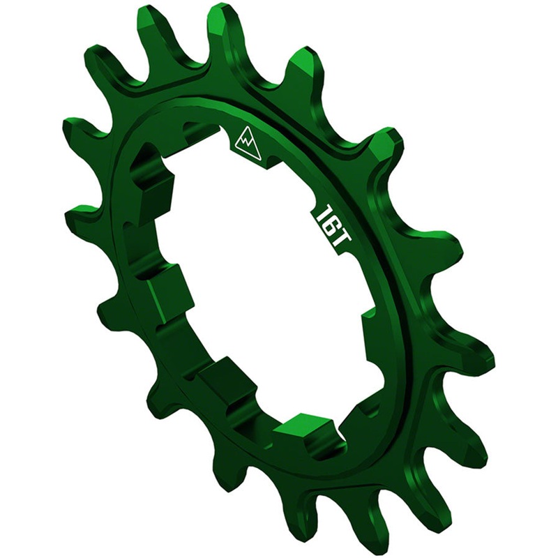 Wheels Manufacturing SOLO-SPEED Cog – 16t, Fits SOLO-SPLINE and SOLO-XD kits, Green