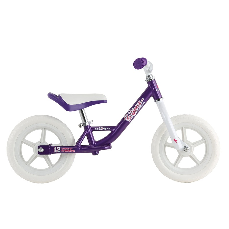 Haro PreWheelz 12″ EVA Balance Bike-Purple