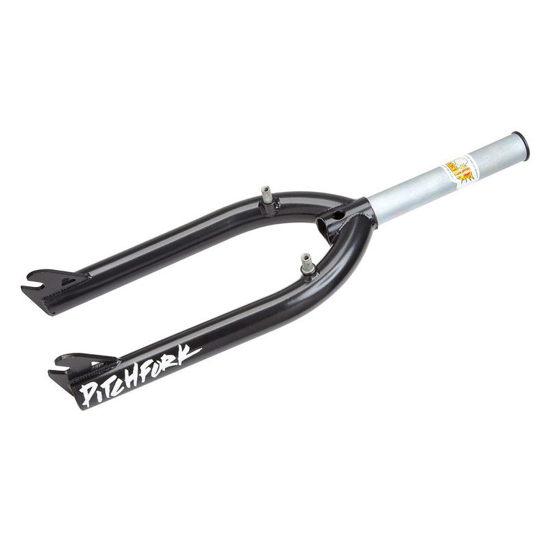 S&M Pitchfork 20″ Threadless BMX Fork w/ 990 mounts – Black – Made in USA