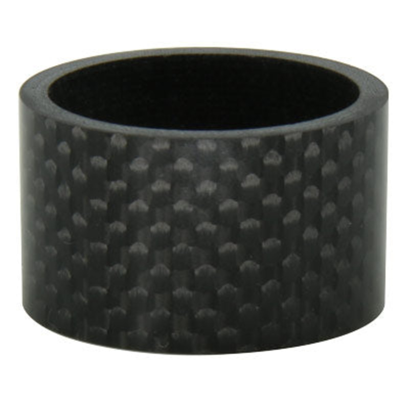 Uc H/Set Spacr,1-1/8X20Mm,Crbn Each Carbon Headset Spacers Ultracycle Headsets NA Carbon weave