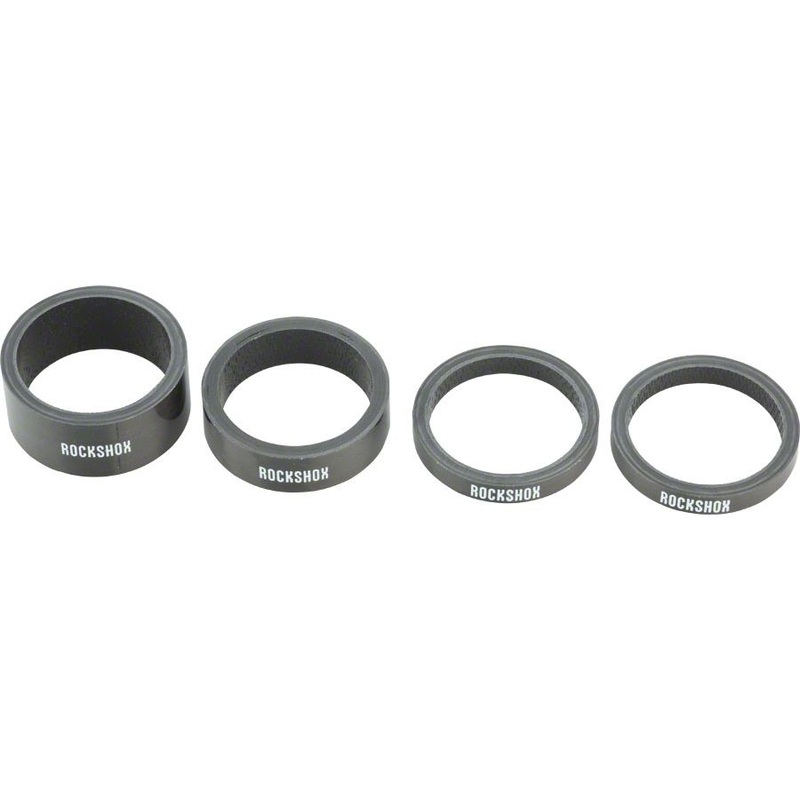 UD Carbon Headset Spacer Set, Includes 5mm x 2, 10mm x 1, 15mm x 1
