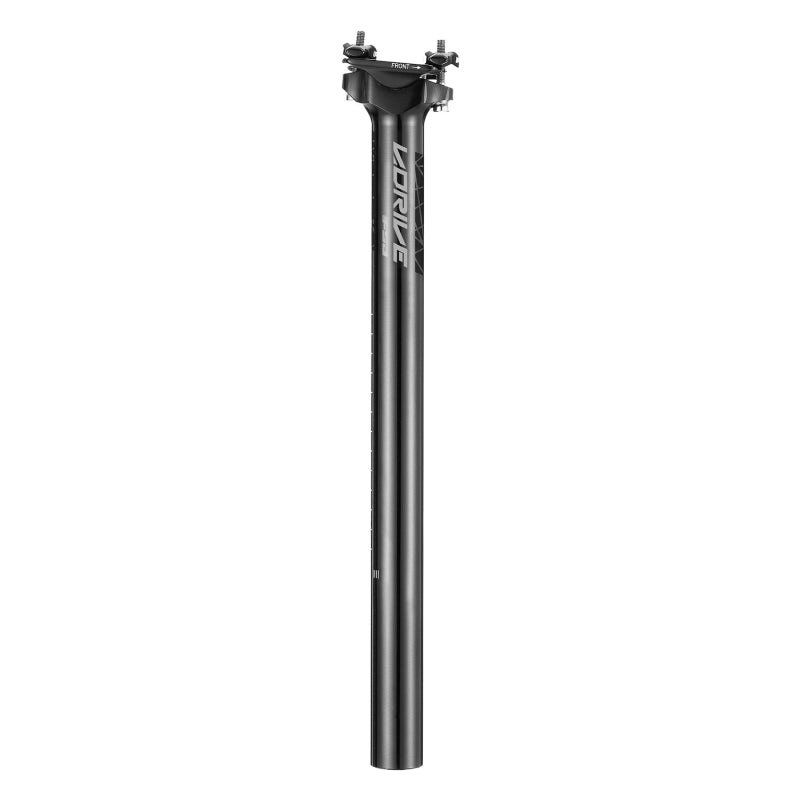FSA V-Drive Seatpost – 27.2 x 400 mm 0 mm Offset Black