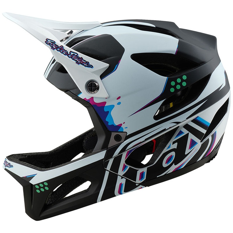 Troy Lee Designs Stage Helmet  Trooper White Medium/Large