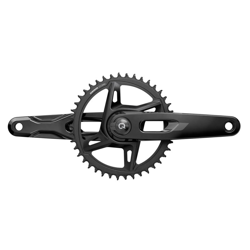 SRAM Rival 1x XPLR AXS Power Meter Wide Crankset – 160mm 12/13-Speed 42t 8-Bolt Direct Mount DUB PM Spindle Carbon E1