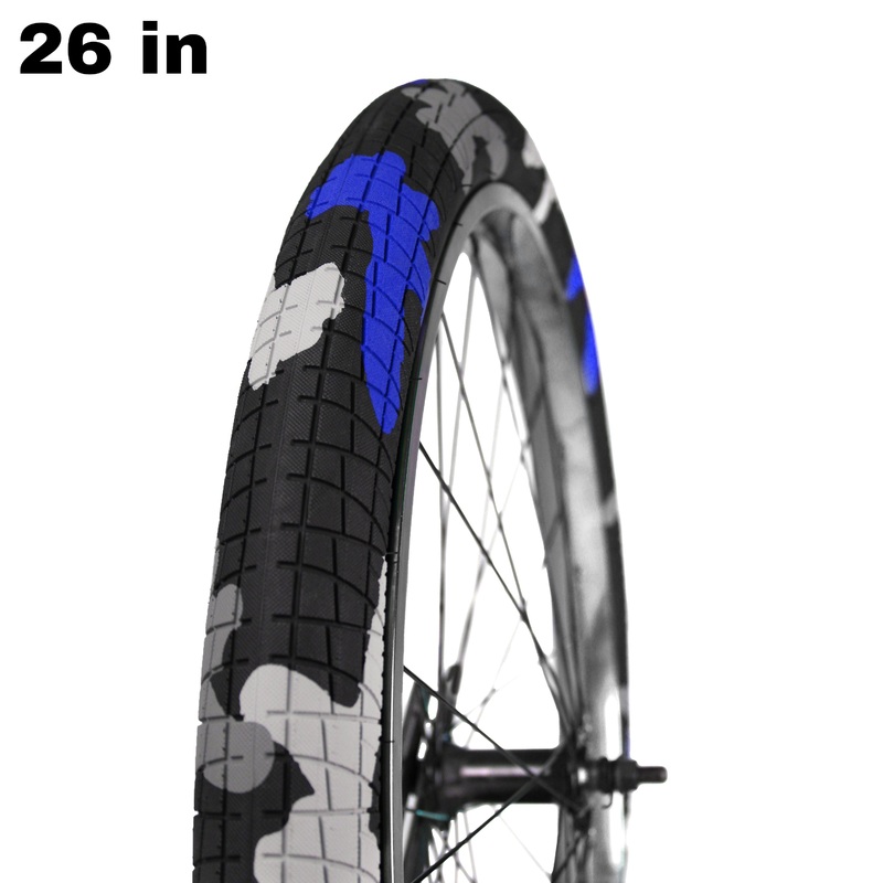 Tires –  BMX 26″ x2.2  – Camo Multi Camo Black