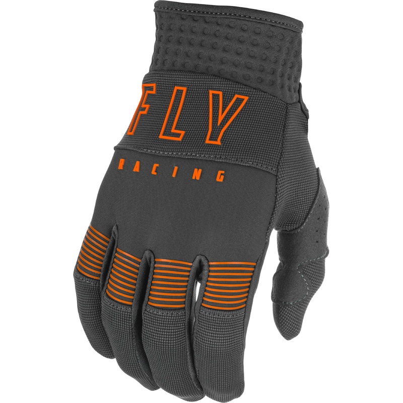 FLY RACING F-16 Gloves Grey/Orange Sz 09