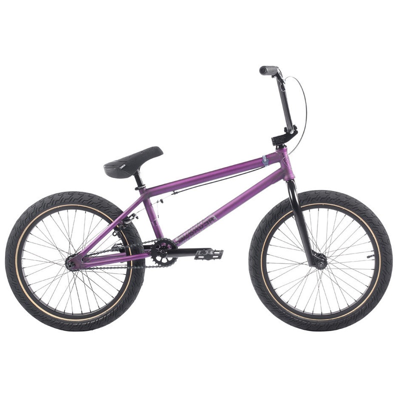 Subrosa Tiro 20.5″TT BMX Freestyle Bike-Matte Trans Purple
