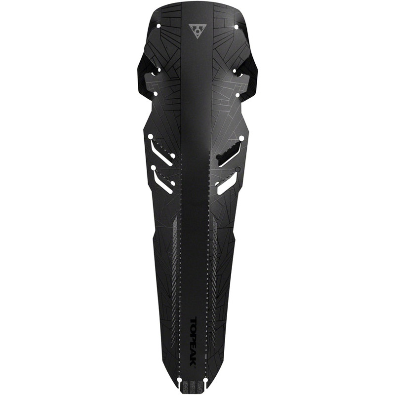 Topeak D-Flash S Fender – Saddle Rail Mount, Reflective Print