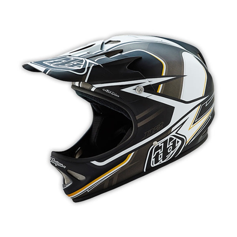 Troy Lee D2 Sonar Helmet-Black X-Small/Small