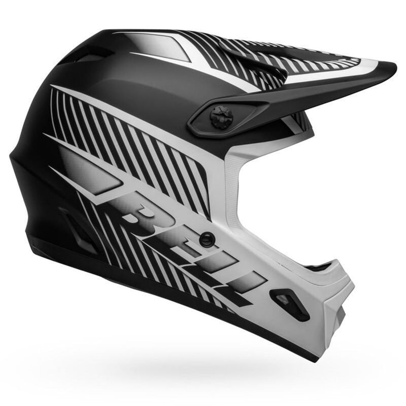 Bell Transfer BMX Race Helmet-Matte Black/White Large