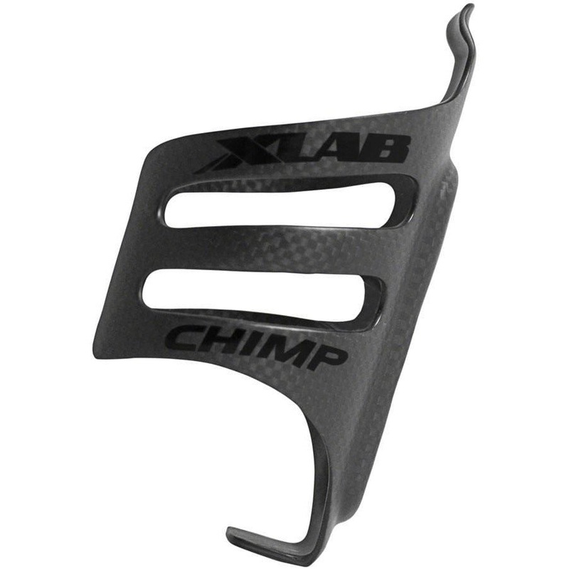 Chimp Water Bottle Cage: Matte Black Black