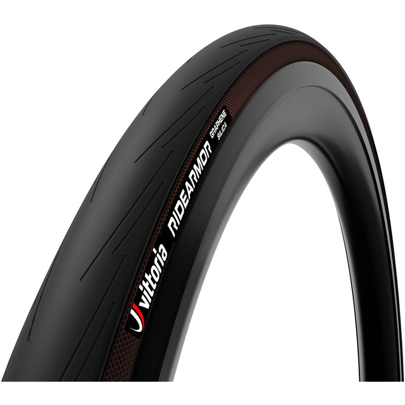 Vittoria Ride Armor Tire – 700 x 32 Tubeless Folding BLK Graphene + Silica G2.0