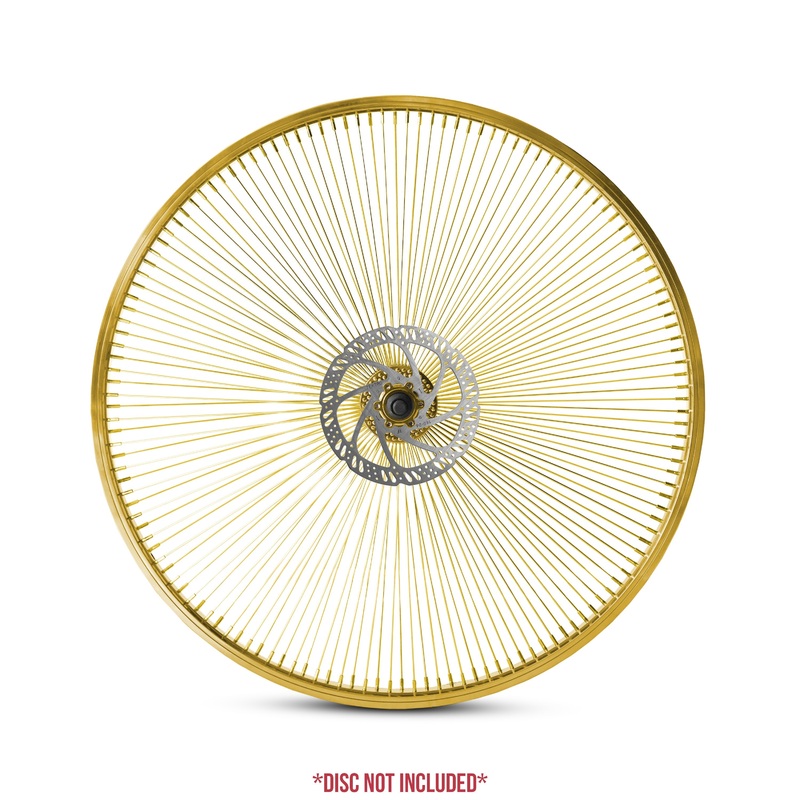 29″ Disc Wheelset – Gold 144