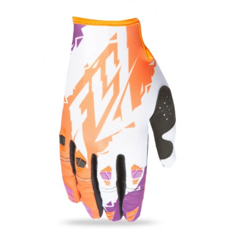 Fly Racing 2017 Kinetic Glove-Orange/Purple Youth Small (4)