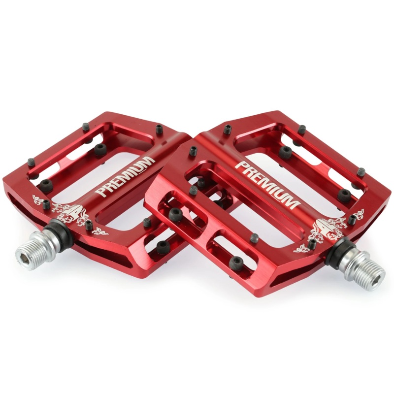 Premium Slim Alloy Pedals Polished