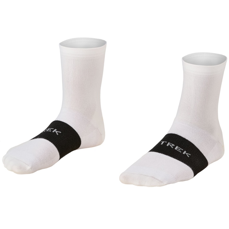 Sock Trek Race Quarter Small (35-38) White