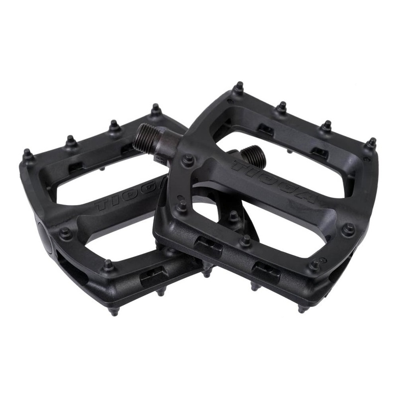 Tioga Surefoot Slim Nylon Pedals Black