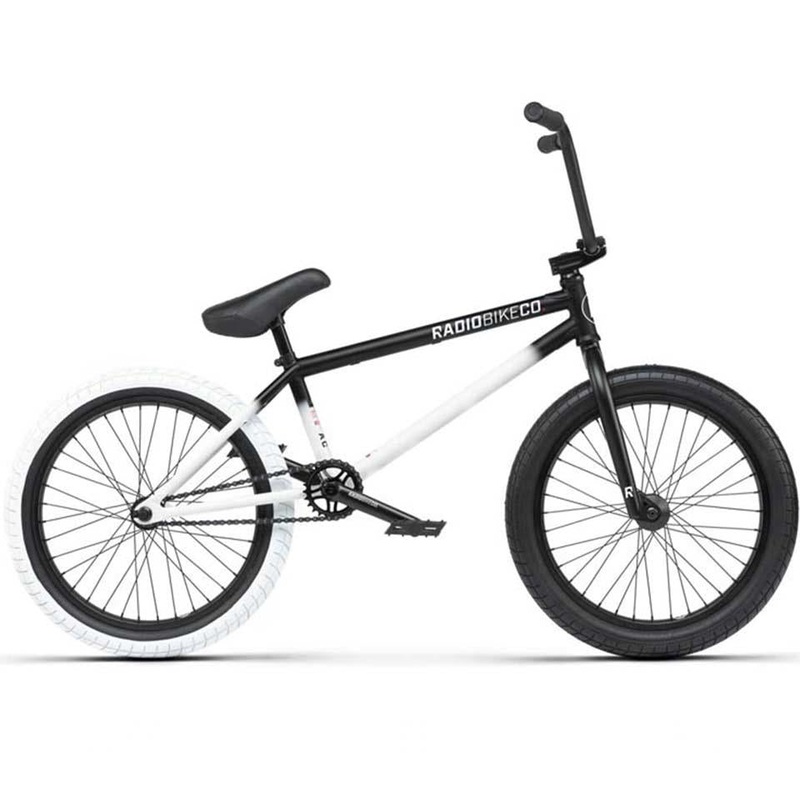 Radio Valac BMX Bike Black White Fade