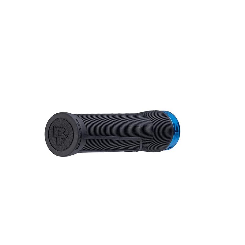 RaceFace Chester Grips – Lock-On Black/Blue 34mm