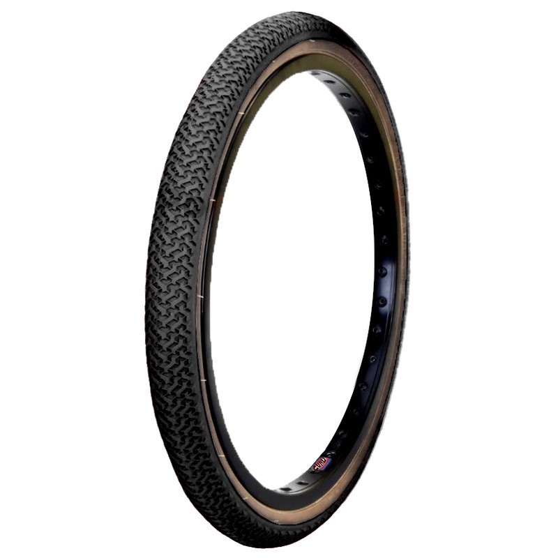 20×1.75 Kenda K55 BMX Freestyle Tire – Black w/ Skinwall