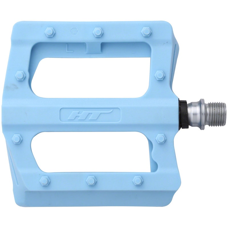 HT Components PA12 Pedals – Platform Composite 9/16″ Sky Blue
