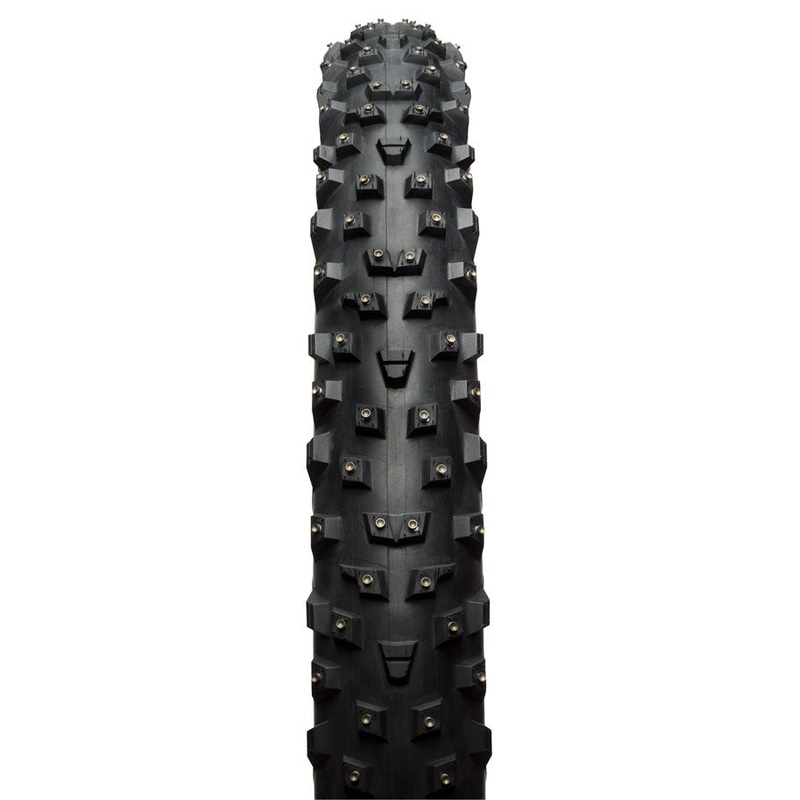 45NRTH Wrathchild Tire – 27.5 x 3, Tubeless, Folding, Black, 120tpi, 252 XL Concave Carbide Aluminum Studs