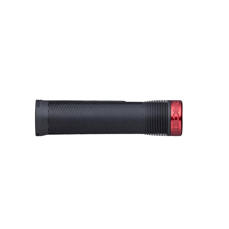 RaceFace Chester Grips – Lock-On Black/Red 34mm