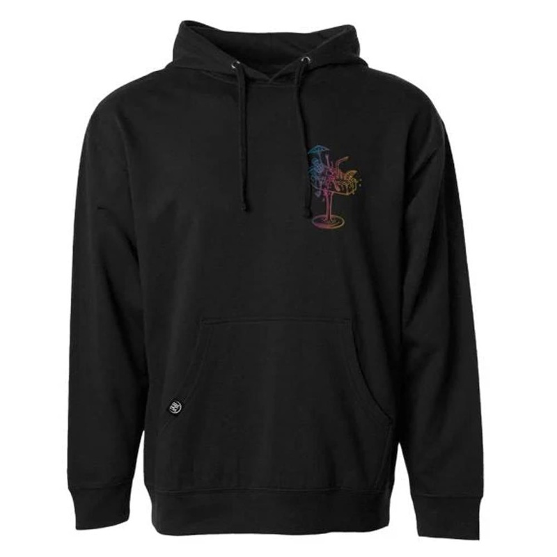 Subrosa Hellraisers Pullover Hoodie – Black Black Small