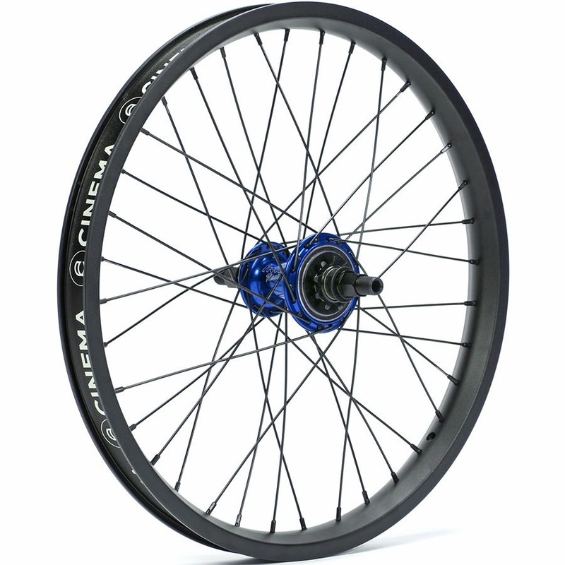 Profile Z Coaster Male Freecoaster / Cinema 888 Custom Wheel – RHD Green Hub with Black Rim RHD