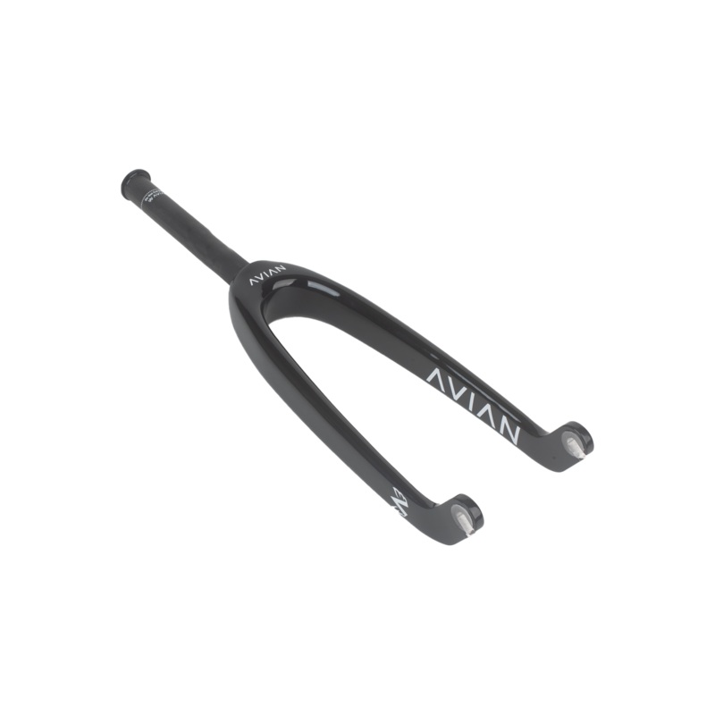 Avian Versus Youth Carbon BMX Fork-20″X1″-Gloss Black 10mm