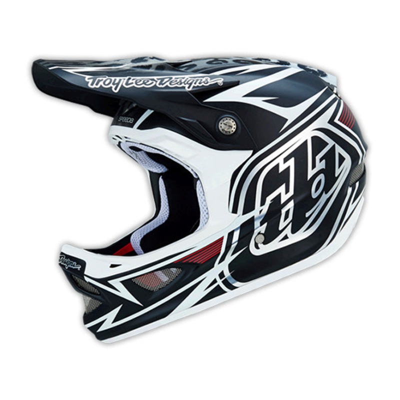 Troy Lee 2015 D3 Comp Helmet-Speeda White X-Small