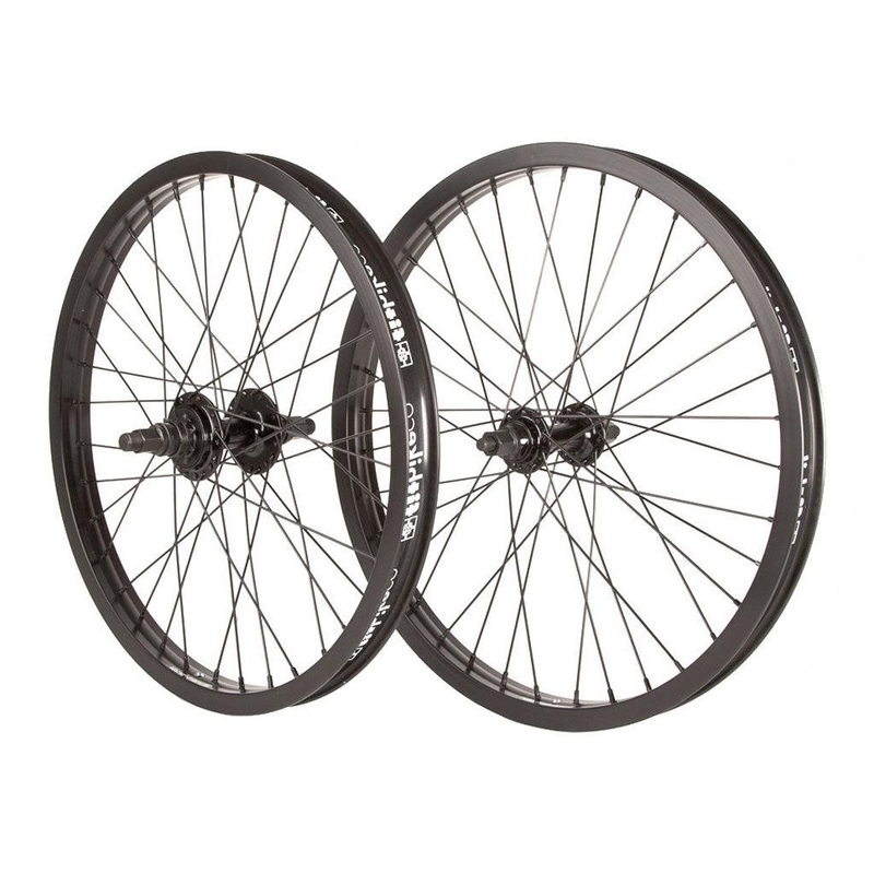 Fit Bike Co OEM 20 Inch Wheel Set Black Right Hand Drive