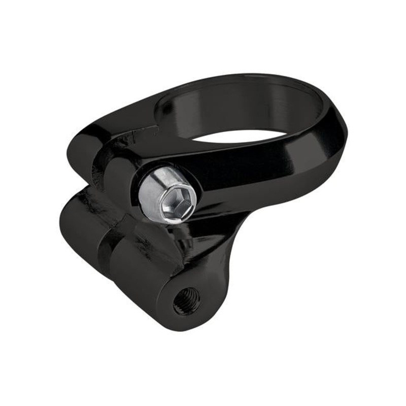31.8mm Seatpost Clamp with Rack Mounts Black 31.8mm