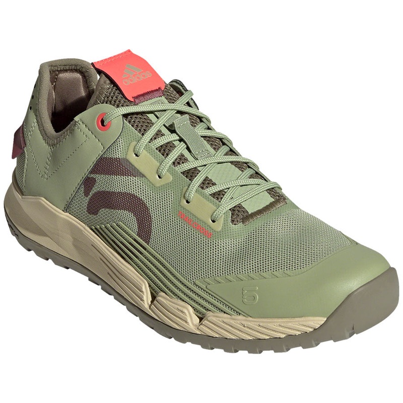 Five Ten Trailcross LT Flat Shoes – Womens Magic Lime/Quiet Crimson/Orbit Green 8.5