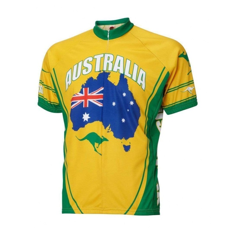 Men’s Australia Road Bike Jersey Small